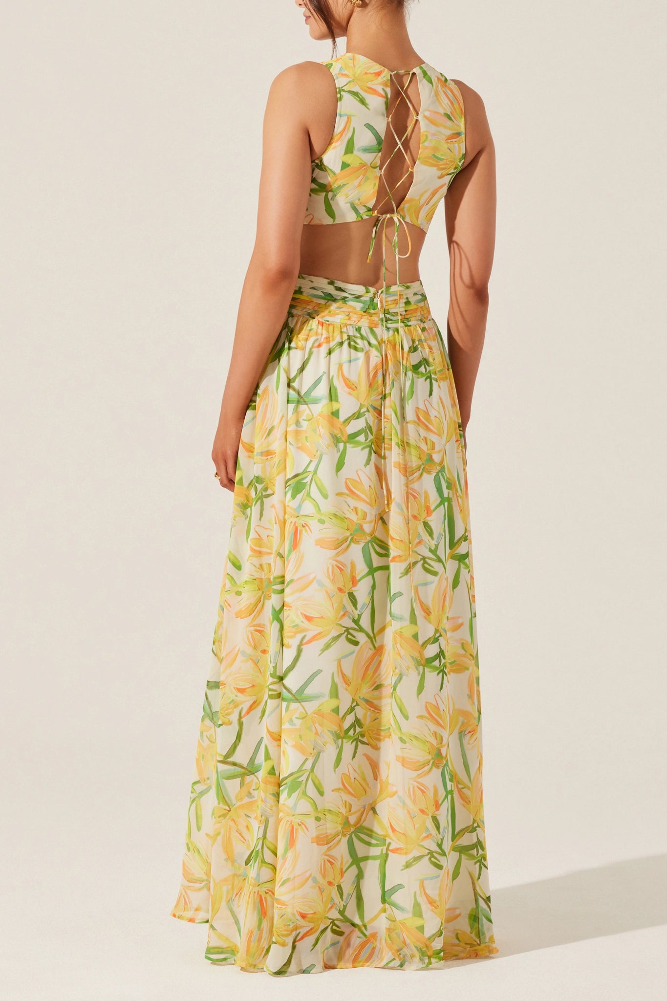 Noya Print Maxi Dress