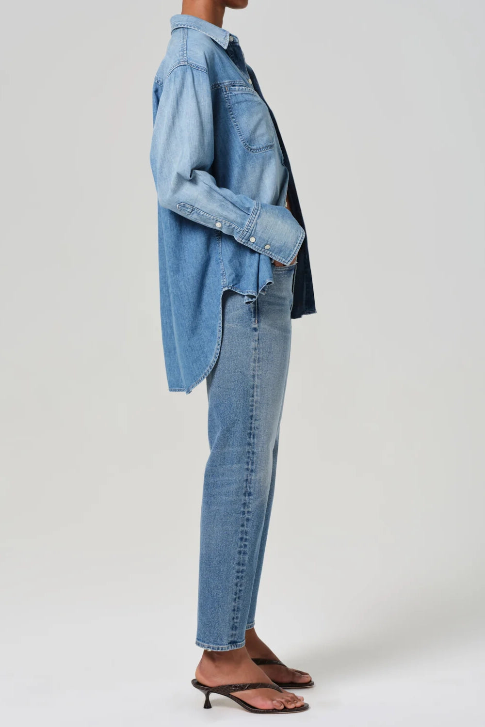 Delfina High Rise Straight