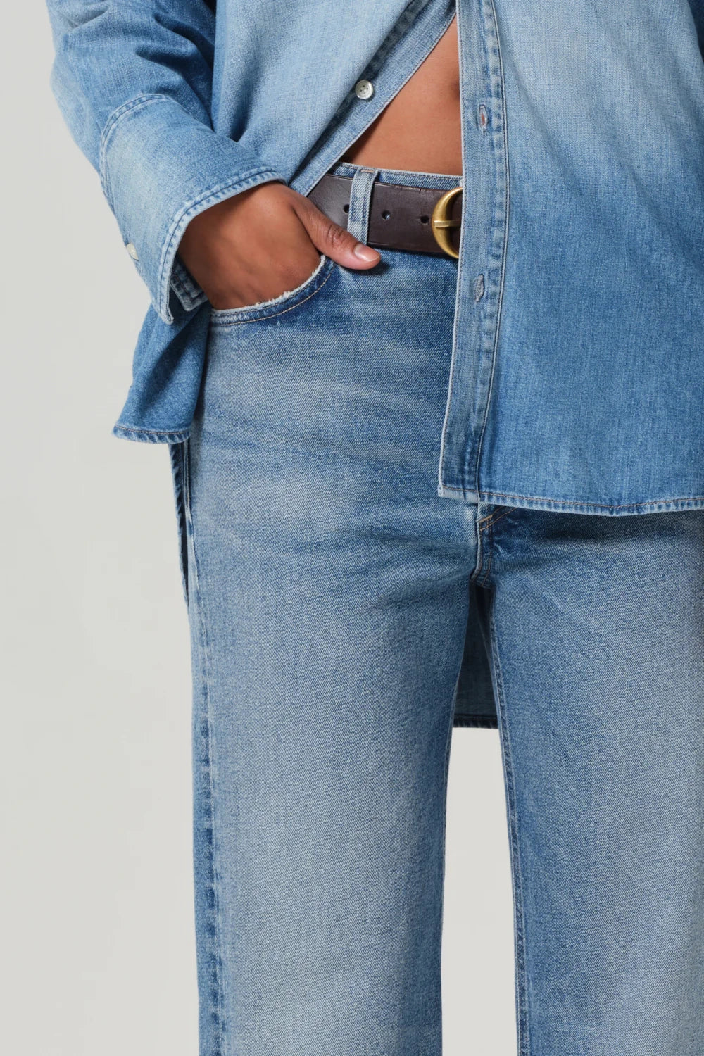 Delfina High Rise Straight