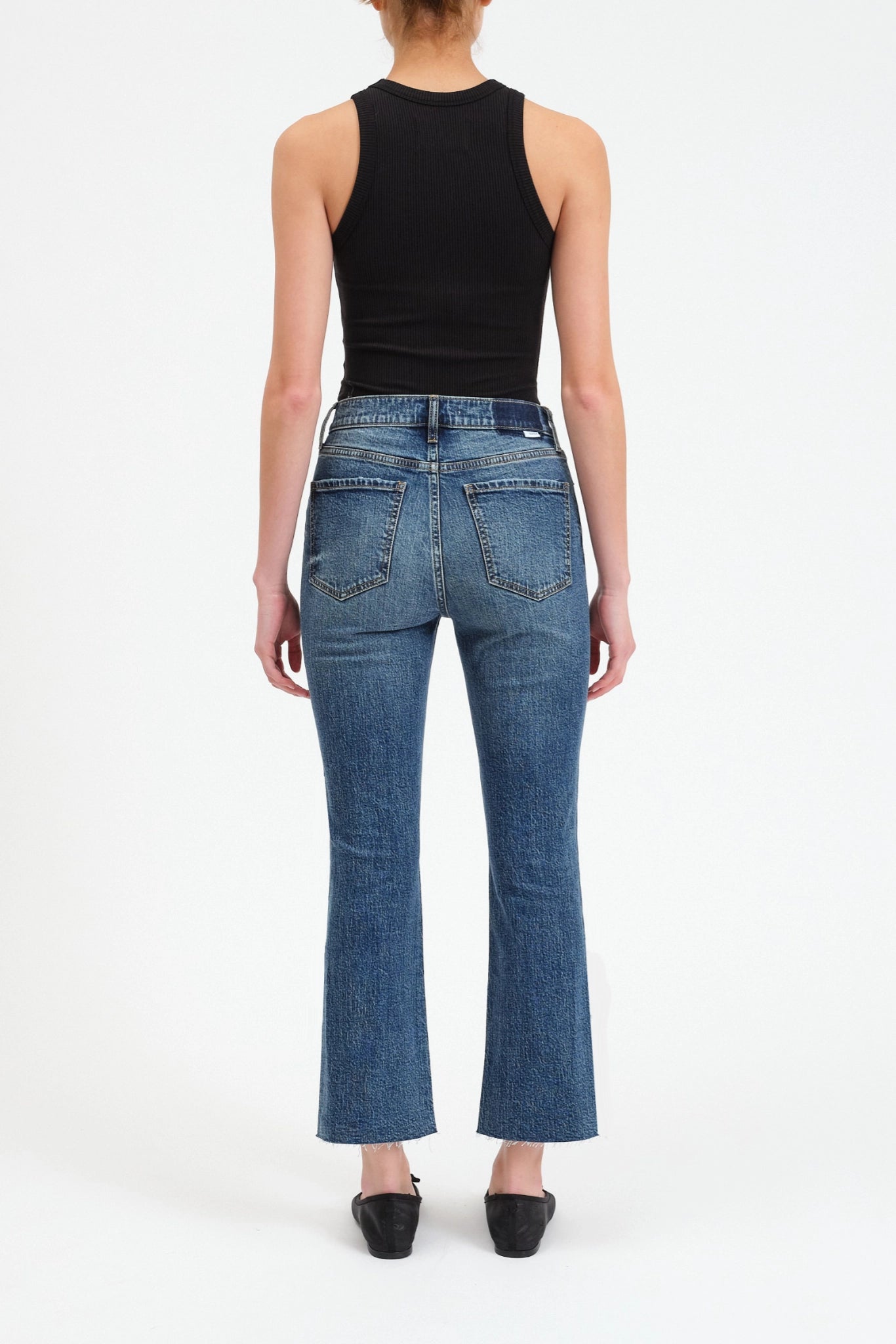 Shy Girl Crop Flare in Socialite Vintage