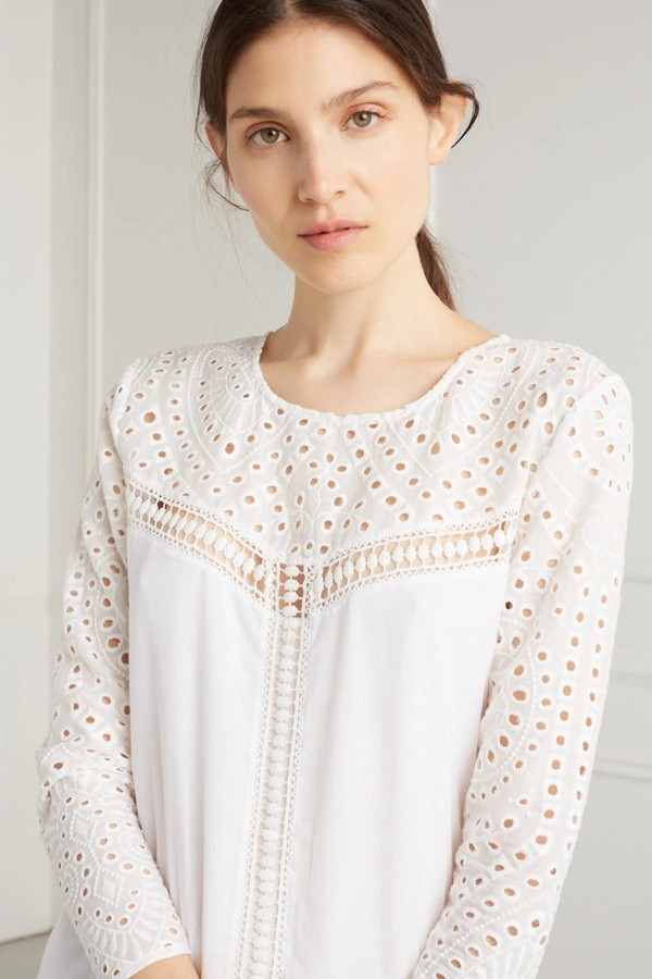 Eyelet Jane Dress