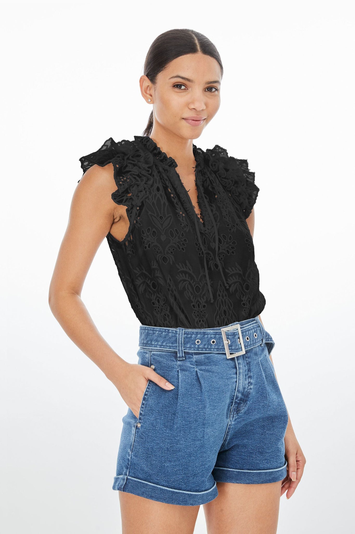 Joy Embroidered Top