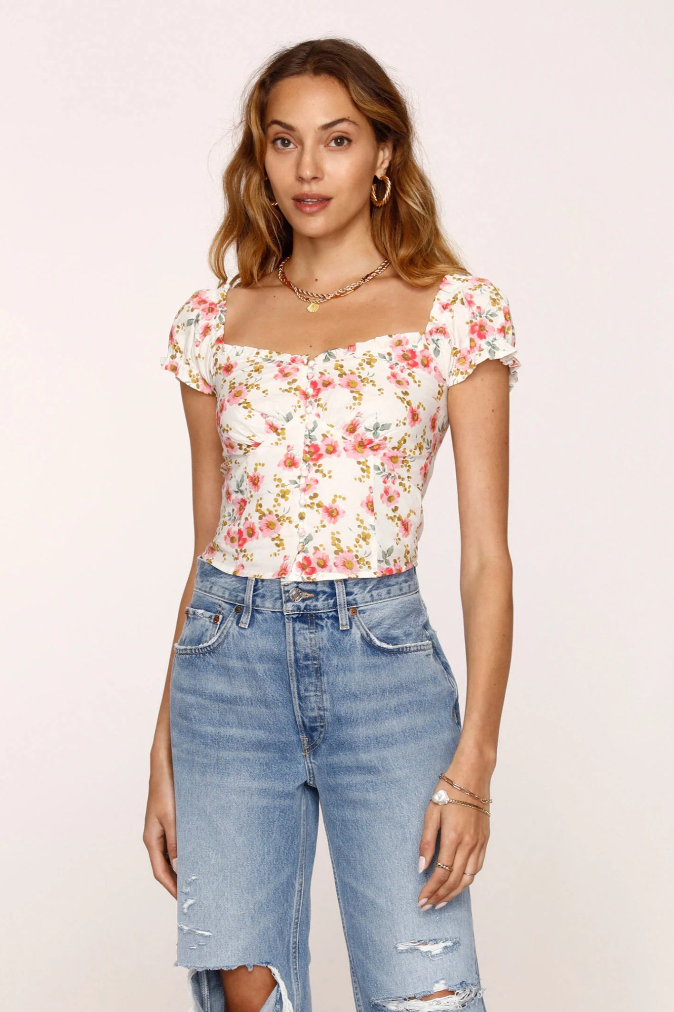 Swain Floral Top
