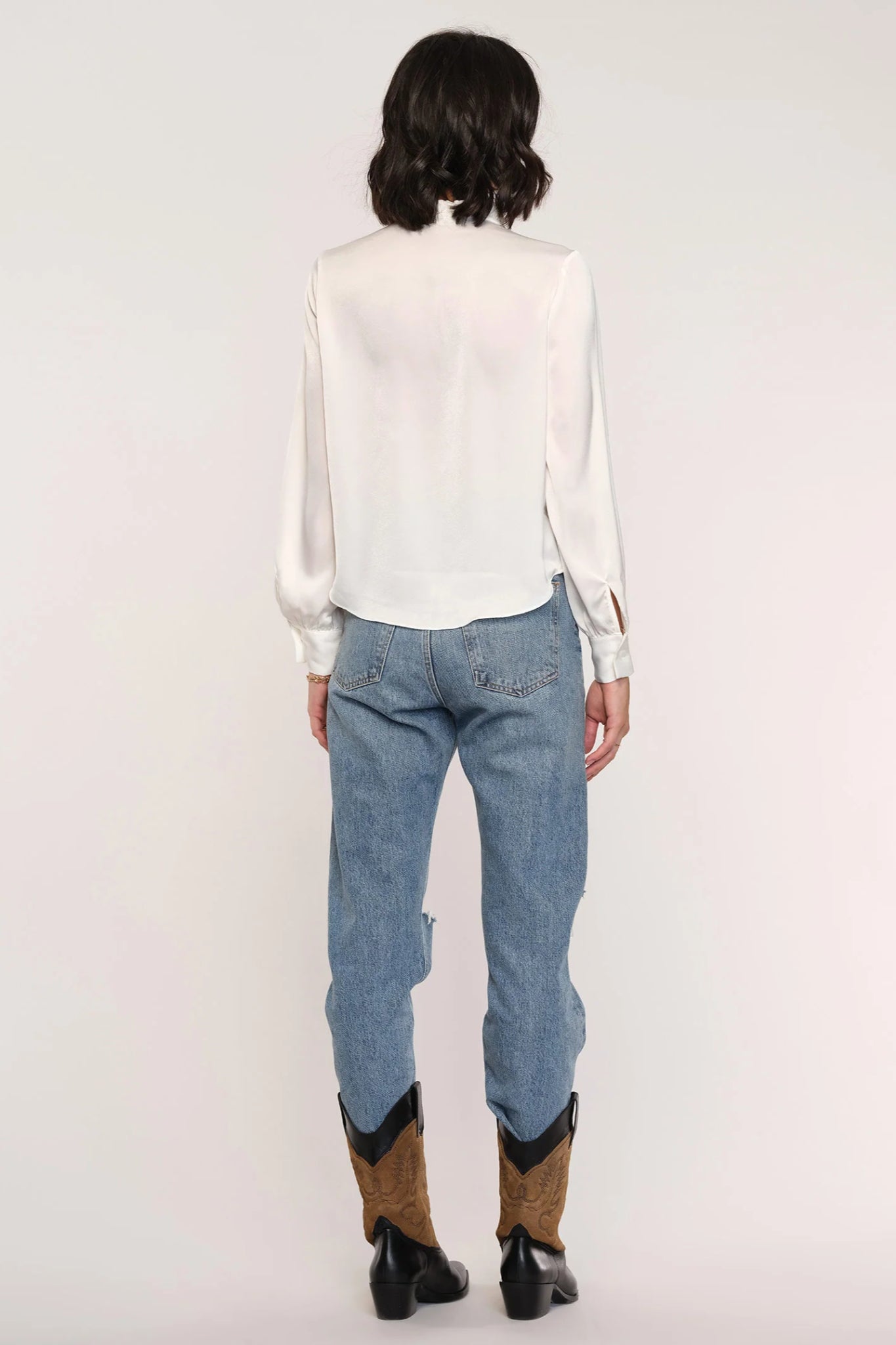 Winslet Smocked Shoulder Blouse