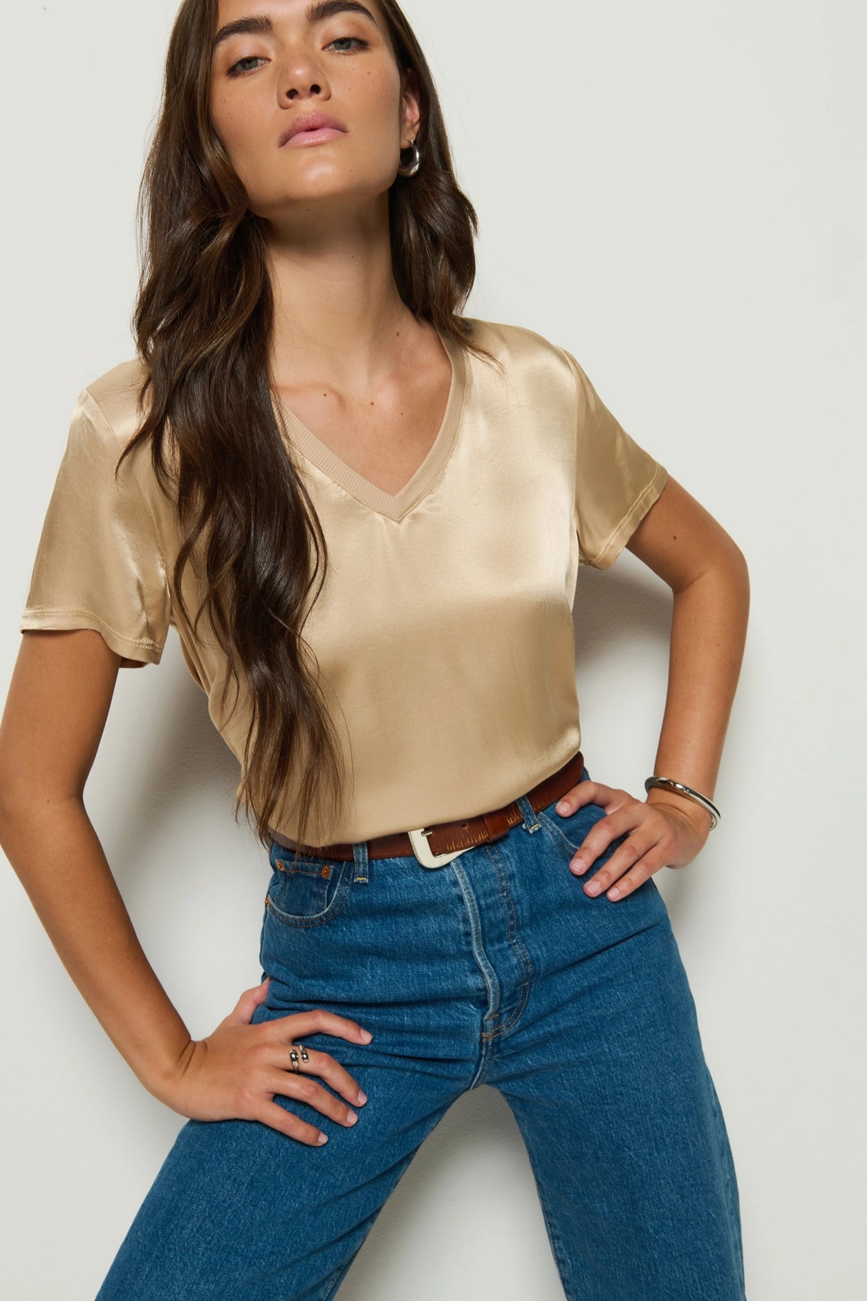 June V Neck Top
