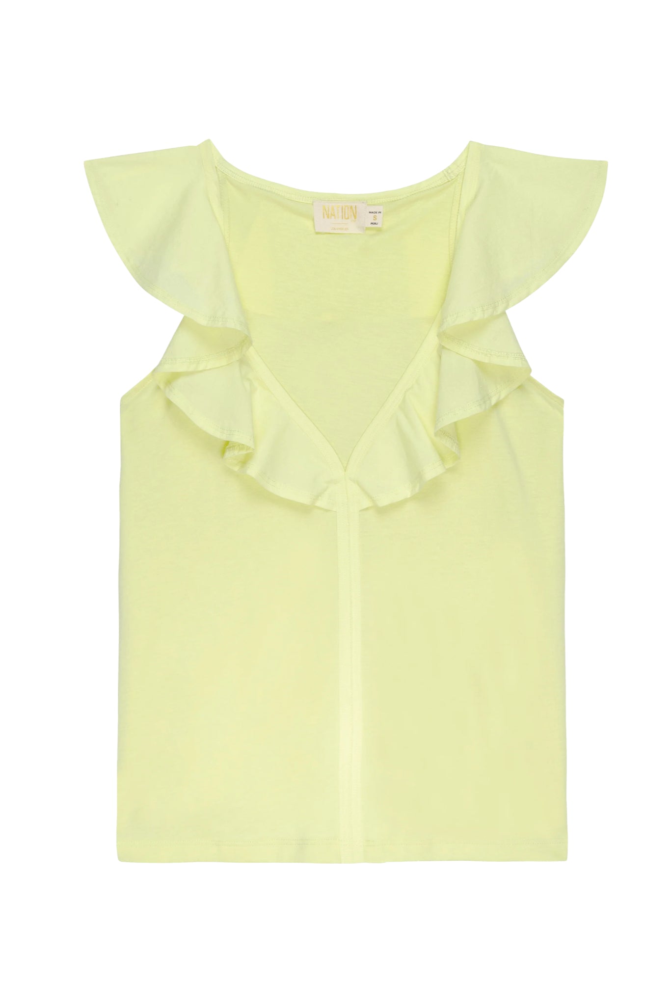 Neah Ruffle Tank Top