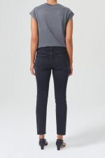 Rubis Glow Mid Rise Slim Crop - Image 2