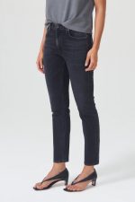 Rubis Glow Mid Rise Slim Crop - Image 3