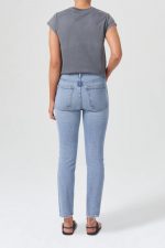 Rubis Glow Mid Rise Slim Crop - Image 2