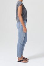 Rubis Glow Mid Rise Slim Crop - Image 3