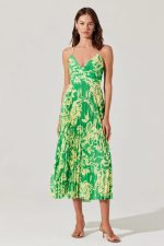 Omega Print Dress