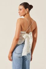Violet Quantum Floral Top - Image 2