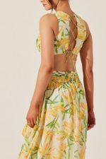 Soft Print Maxi Dress - Image 4