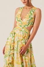 Soft Print Maxi Dress - Image 5