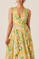 Soft Print Maxi Dress - Image 3