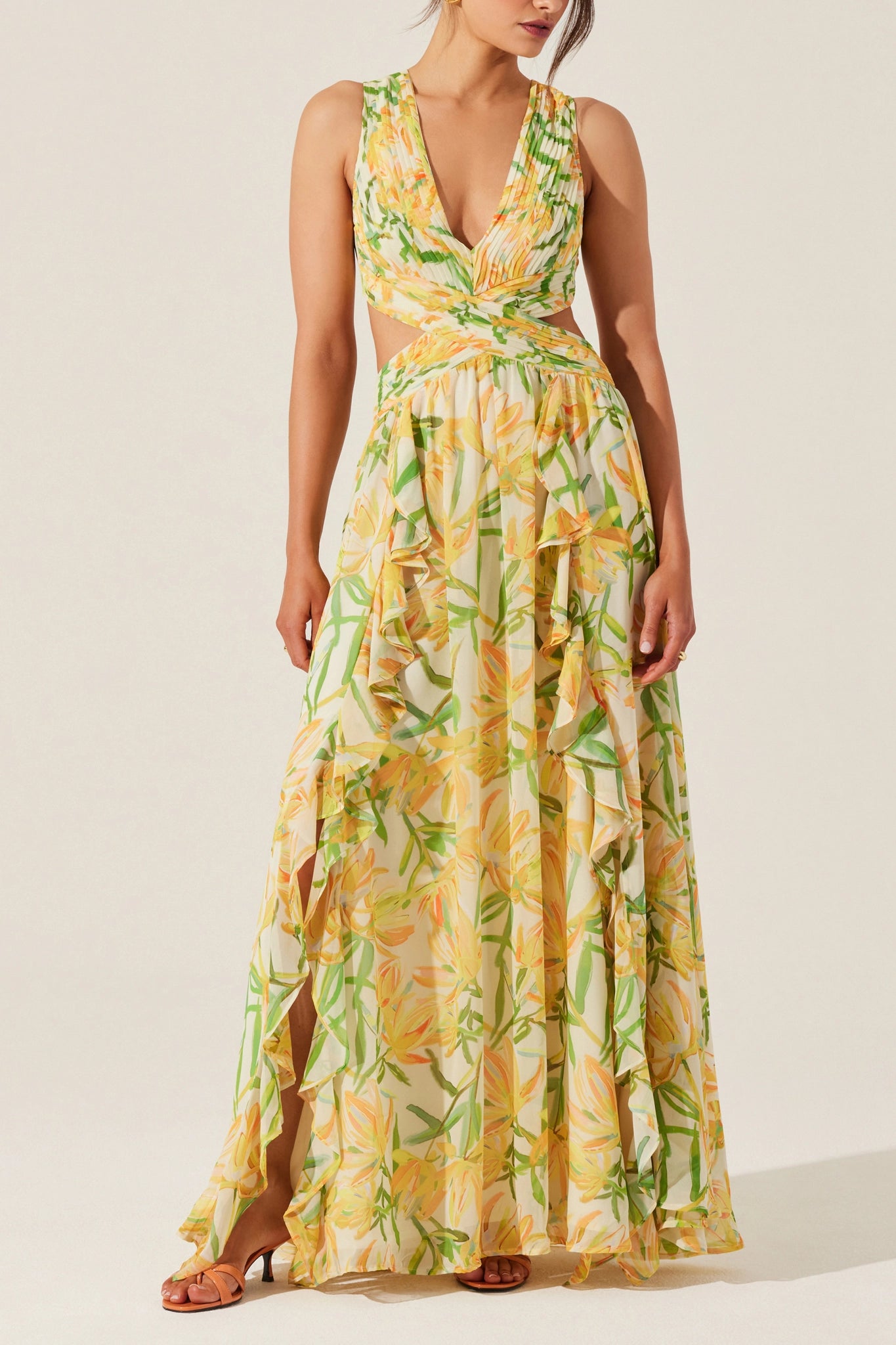Soft Print Maxi Dress Soft Print Maxi Dress - Image 1