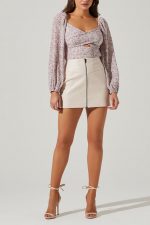 Beat Twilight Print Blouse