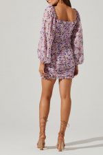 Malachite Skirt Print Dress - Image 2