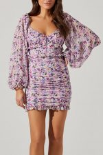Malachite Skirt Print Dress - Image 3