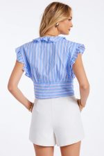 Orchidea Rush Ruffle Top - Image 3