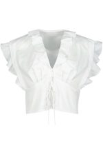 Orchidea Rush Ruffle Top - Image 9
