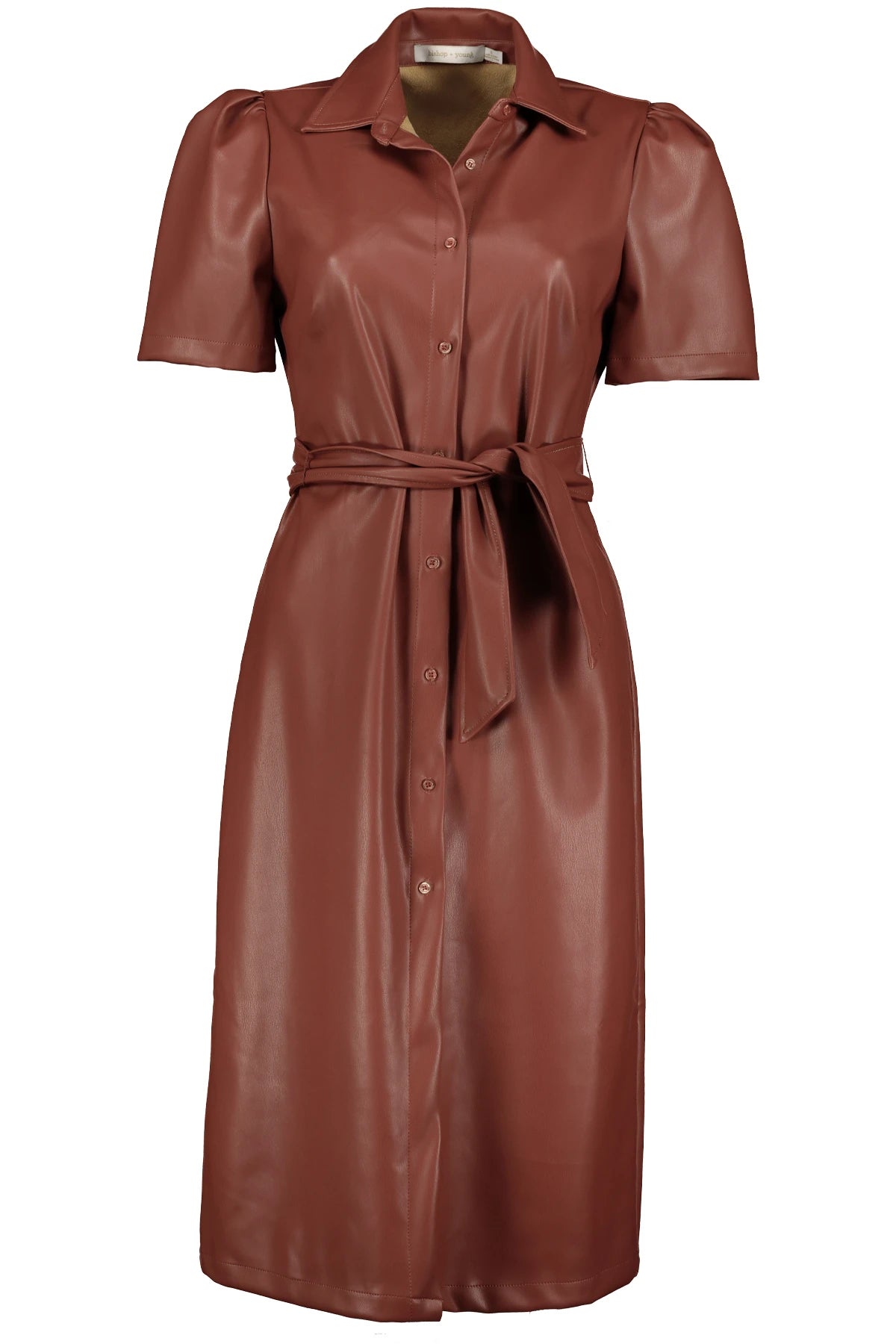 Obsidian Midi Vegan Dress - Image 2