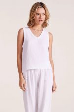 Courant Flow Neck Gauze Tank - Image 7