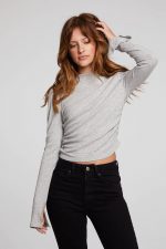 Thyme Pulse Shirred Top - Image 5