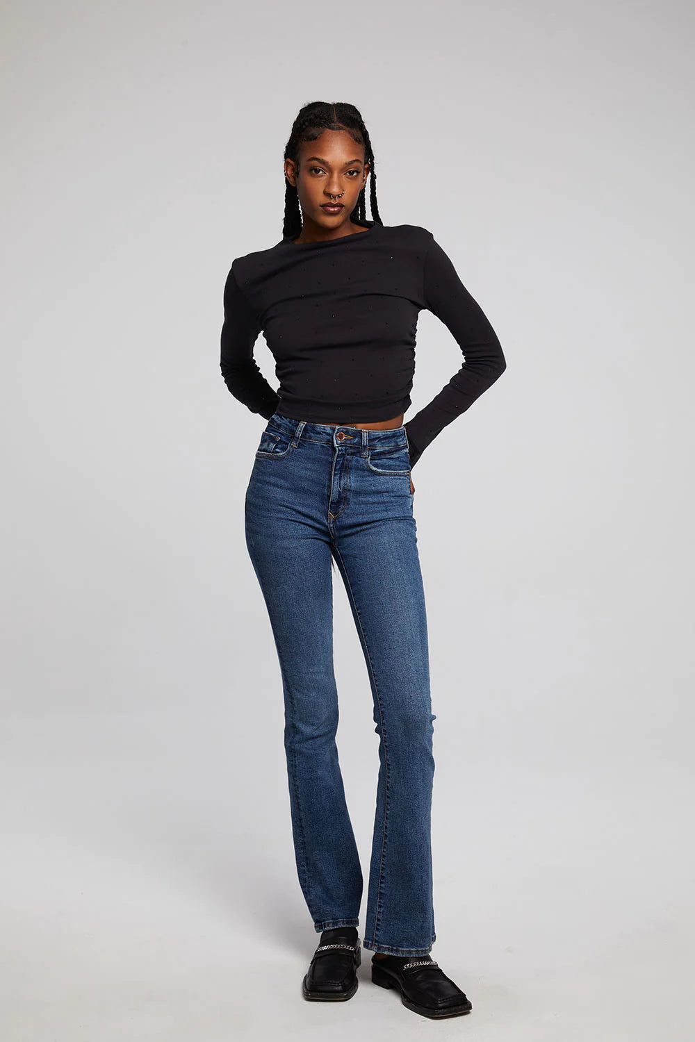Thyme Pulse Shirred Top - Image 10