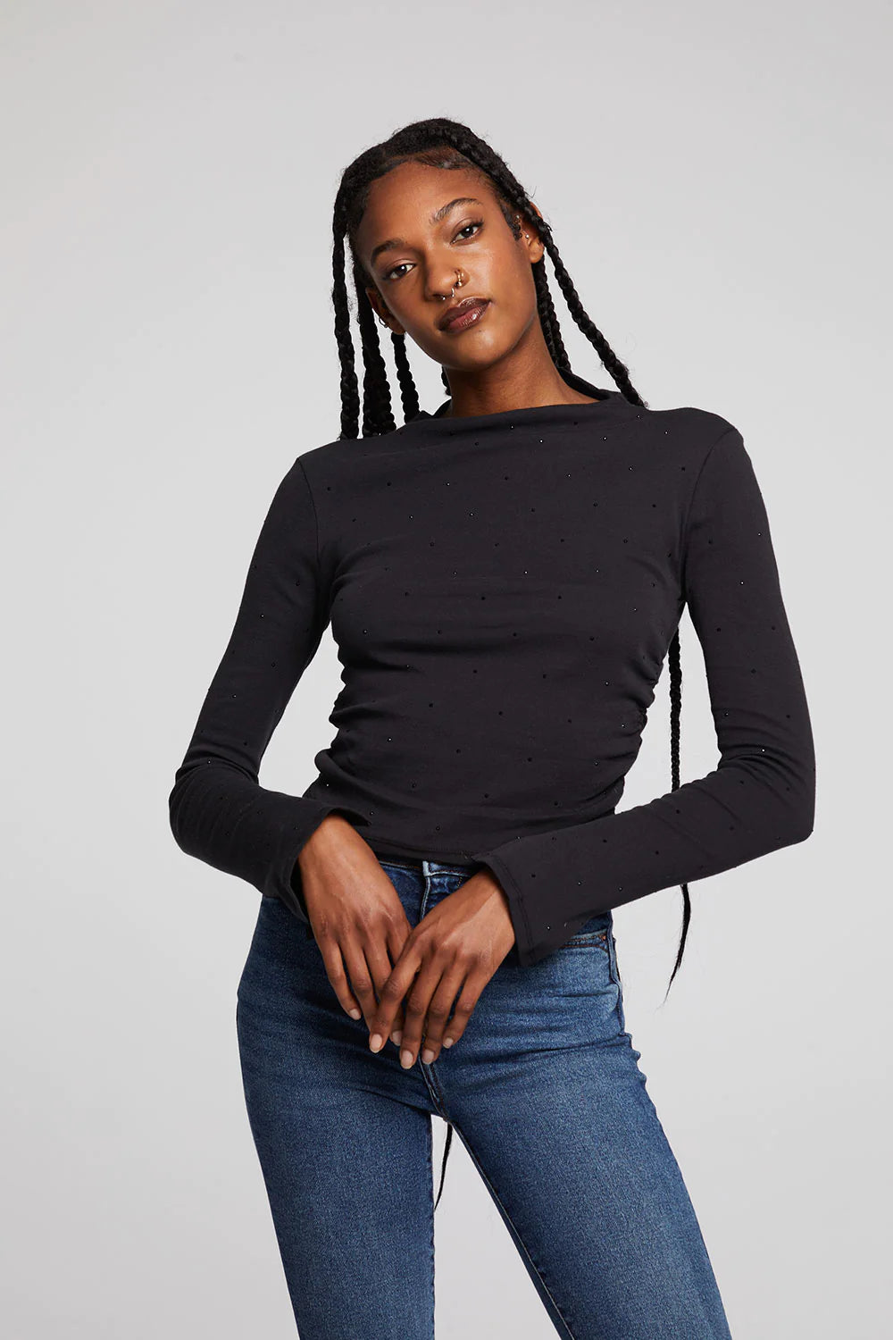 Thyme Pulse Shirred Top - Image 7
