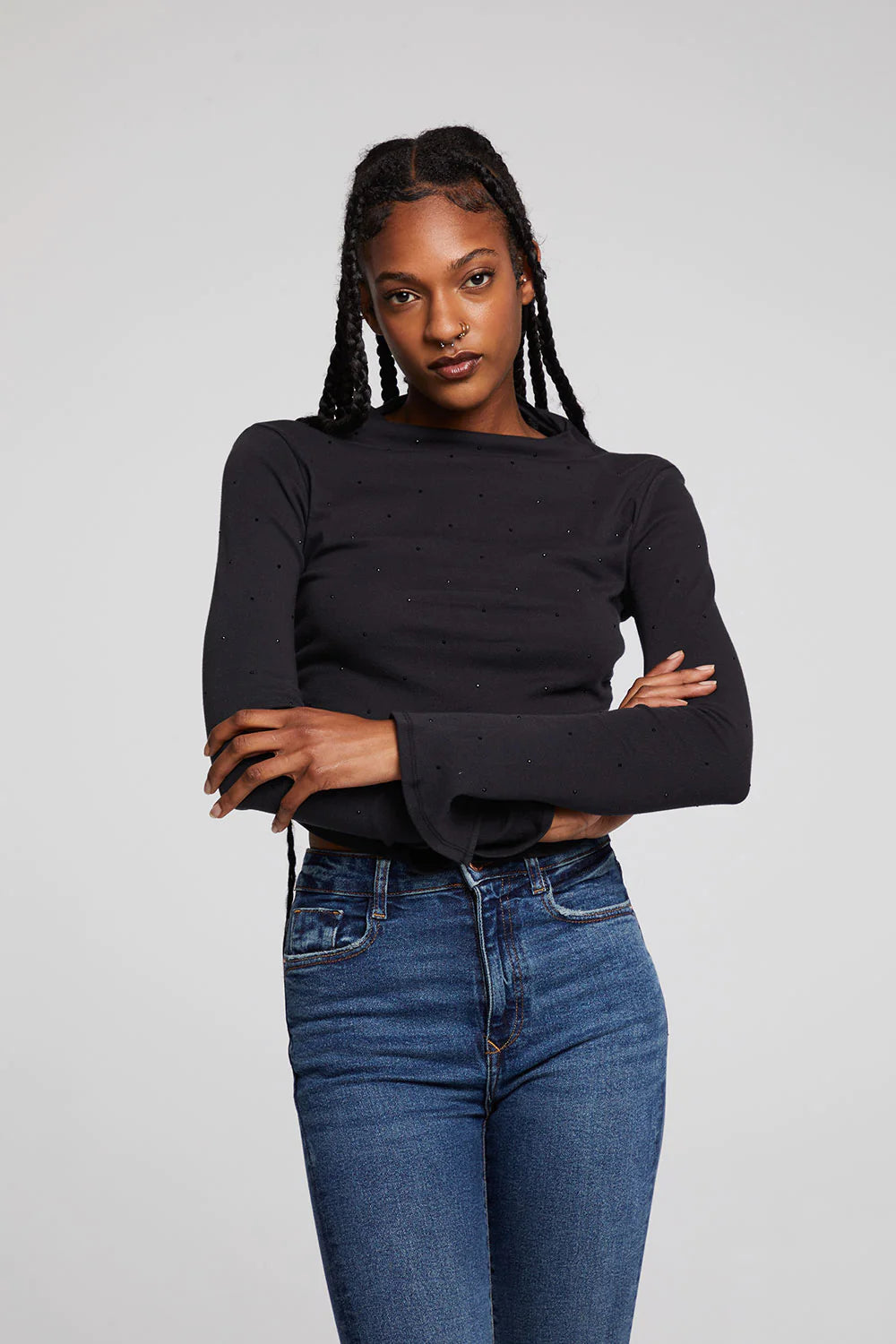 Thyme Pulse Shirred Top - Image 6