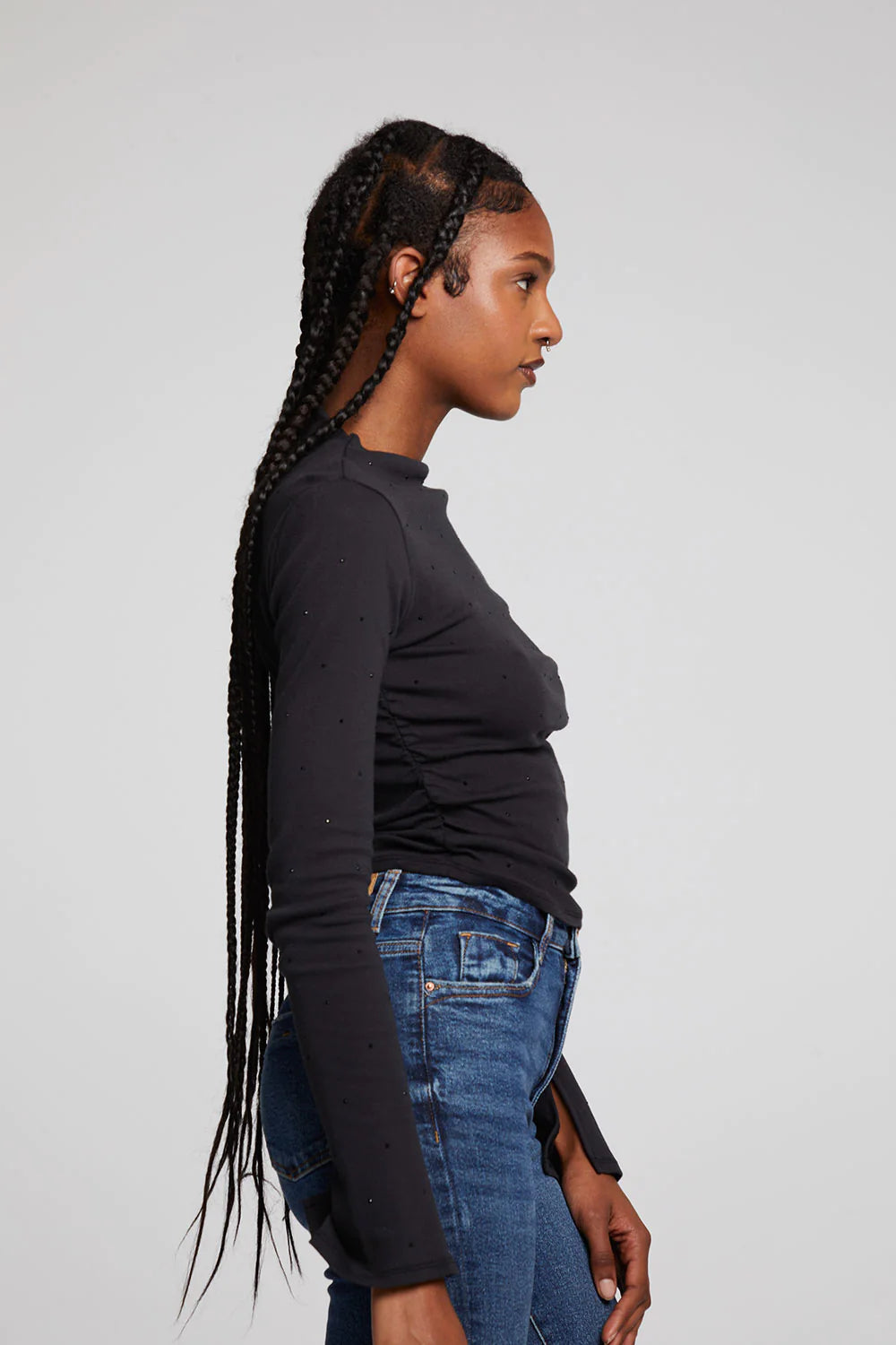 Thyme Pulse Shirred Top - Image 9