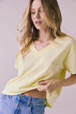 Chant V Neck Tee - Image 5