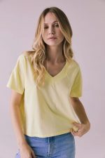 Chant V Neck Tee - Image 3