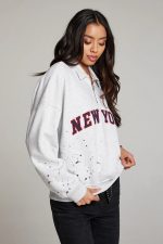 Amore York Splatter Paint Half Zip - Image 3