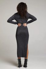 Might Licorice Midi Dress - Image 3