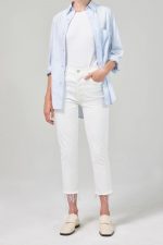 Fern High Rise Crop Straight