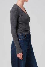 Equinox V-nk Rib Top - Image 3