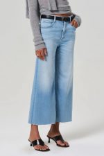 Folio Aura Wide Leg Crop Jean - Image 5