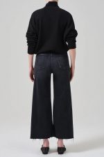 Folio Aura Wide Leg Crop Jean - Image 2