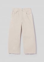 Jade Raw Hem Crop - Image 6