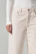 Jade Raw Hem Crop - Image 5