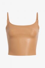 Estrella Leather Crop Cami - Image 3