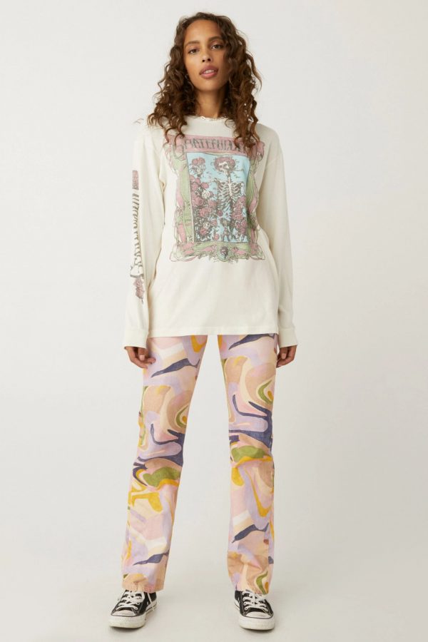 Velours Dead Oxford Circle Tee - Image 4