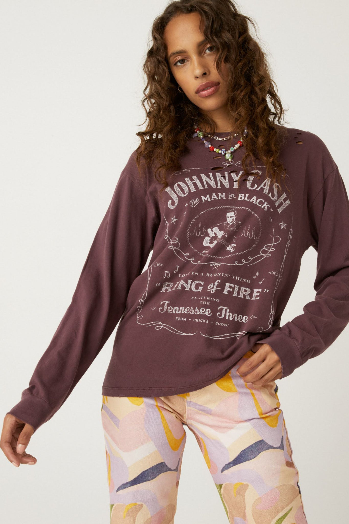 Hue Twilight Cash Long Sleeve Tee Hue Twilight Cash Long Sleeve Tee - Image 1