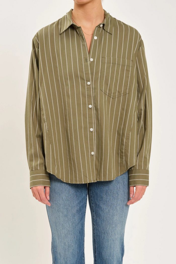 Fortuna Boyfriend Button Up Shirt