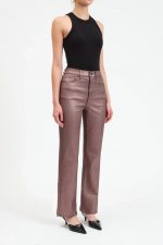 Iconic Stile High Rise Vintage Straight in Coated Penny - Image 3
