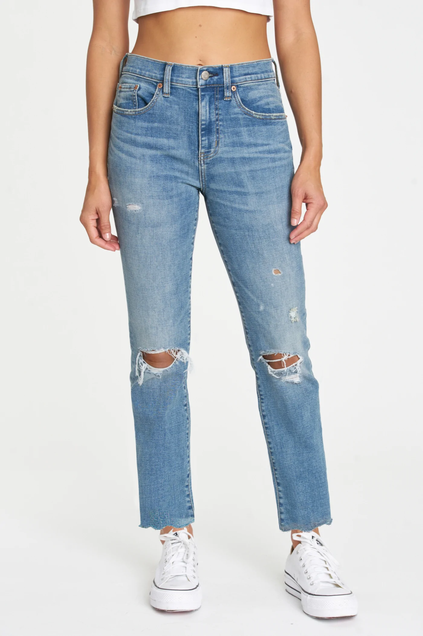 Cyan Driver Long Straight Jean