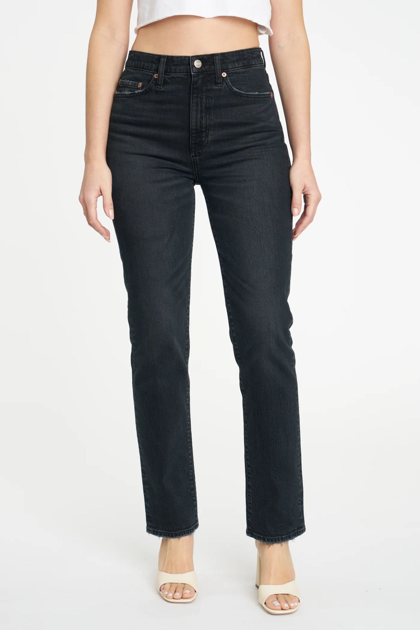 Mood Pants High Rise Straight