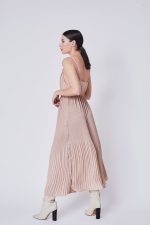 Tessellation Pleat Maxi Dress - Image 3